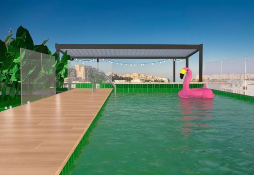 IKYK 호텔의 넓고 모던한 객실