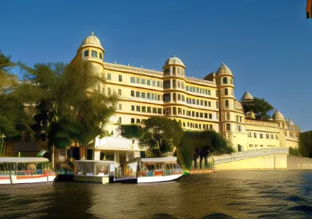Taj Fateh Prakash Palace Udaipur Отели рядом с достопримечательностью «Fateh Sagar Lake»