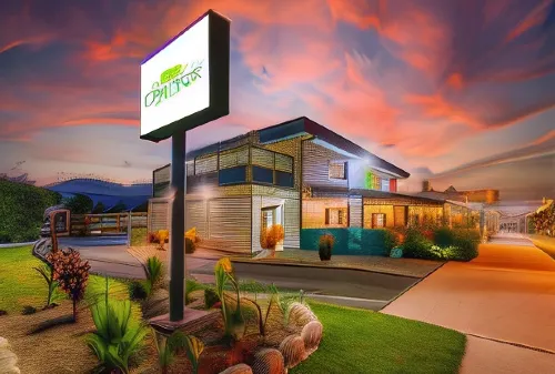 Demi View Motel - Parkplatz