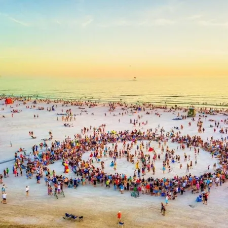 Crescent Arms Luxurious Beach Condo on Siesta Key 605 South with Gulf View