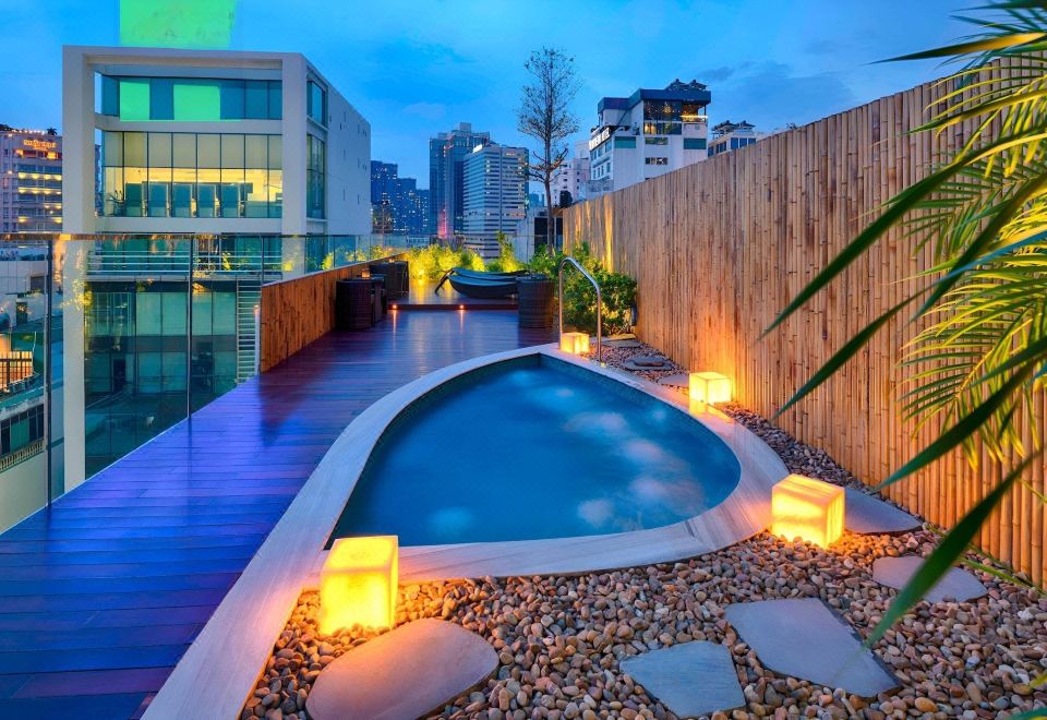 실버랜드 민 호텔 조식