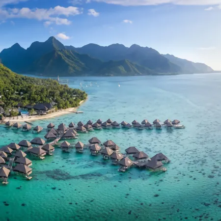 Hilton Moorea Lagoon Resort and Spa Отели в г. Паопао