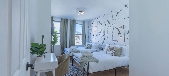 Calm Cocoon by the Train+We Pay Half Your Parking, Sleeps 6! 20% OFF 7 days Hotels in Hoboken