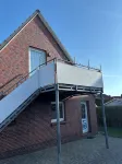 Apartment Lüttje Amselnüst - central location directly on the dike with balcony