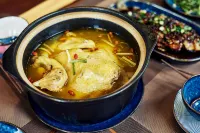 JANE Hot Spring Hotel (Anji Yunshang Grassland Panda Tribe Adventure Park Branch) - sarapan