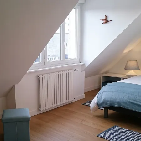 Cozy apartment in the city center, 2 steps from the beaches - Stove - Garage
