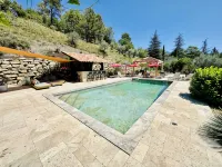 Stone house, swimming pool, spa, pétanque court, outdoor bar - Villas