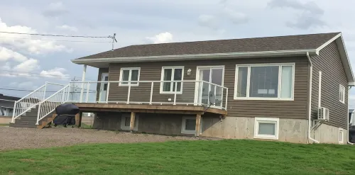 Main Floor (Unit 1) in House, Deck, Sunset, Water View (Cheticamp Harbour)