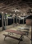 Located in between the entrances to Bennett Springs State Park on Highway 64