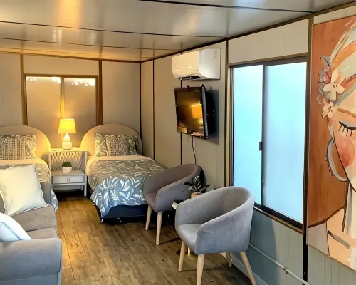 Mornington Peninsula Retro Caravans فنادق في راي