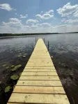 Peaceful Lakefront Cabin w/ Sauna & Loft-pet friendly