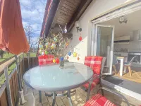 Idyllic apartment with south-facing balcony & wall box in the countryside - 2.5 km from the island - Balkoner