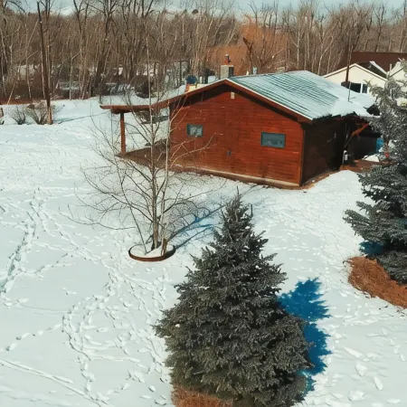 Gallatin River Cabin between Bozeman and Big Sky.