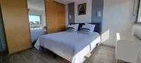 Beautiful renovated apartment with side sea view on the Corniche in Concarneau