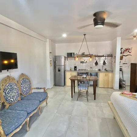 STUDIO Mezquite-LORETO-80, cozy and mexican detailed, in Downtown