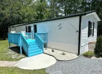 Cozy Beach Home w/ Fire Pit, Grill & Outdoor Swings— Min from Surf City Pier!