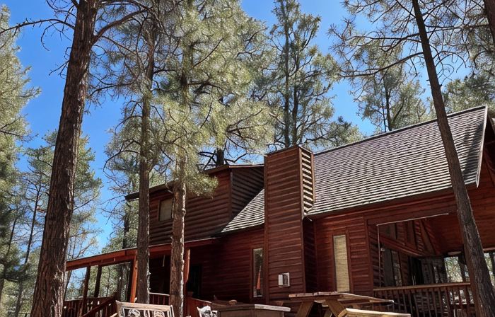 Life is better in a cabin.