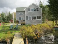 New Beam construction house on pristine Back Lake - 3-Star