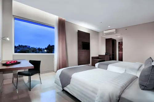 Hotel Neo+ Balikpapan by Aston - bar