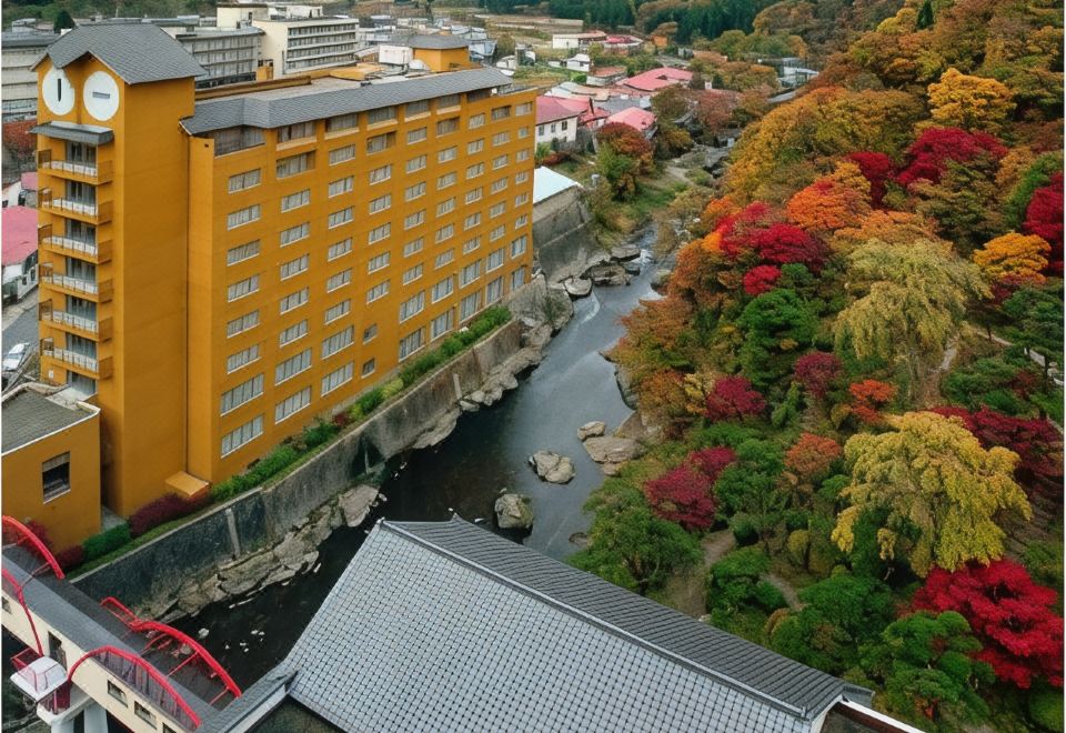 유제 호텔 온천 시설