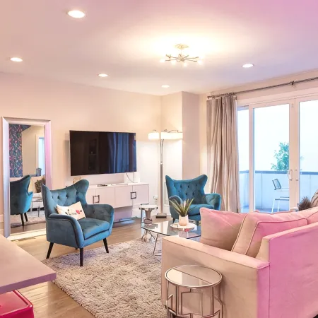 Rooftop Home with Skyline Downtown Views