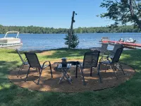 Quiet waterfront cabin near Tomahawk & Minocqua, Pet friendly - Hytter
