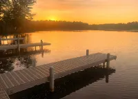 Luxury on the 3L chain sleeps 8+ at the Northernaire Resort's Premier Unit!