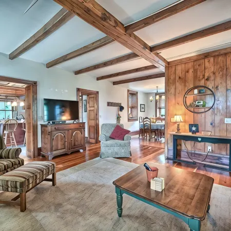 A cozy, beautifully renovated 1829 farmhouse