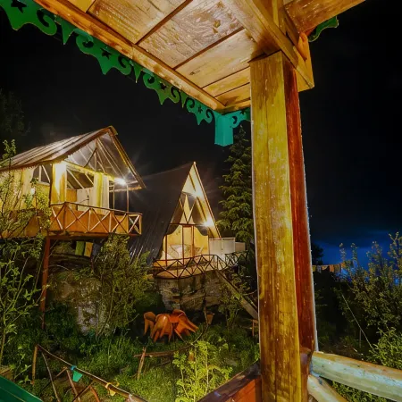 Himalayan Manor A-Frame Cabin