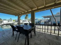 Canal-Front Coastal Escape with Private Dock & King Suite - Homestays