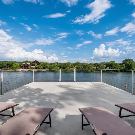 Luxury Lake House w/2 story dock, boat lift, & private heated pool!