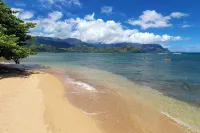 Spectacular Oceanfront View at Hanalei Bay Resort 9101,2,3 - 6 Min Walk to Beach - Beach