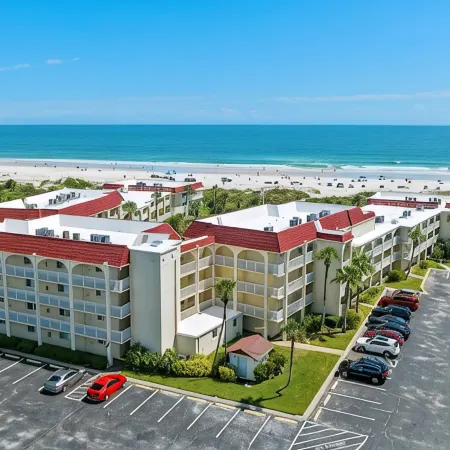 Oceanfront St Augustine Beach Condo/ Steps to Pool +  Beach