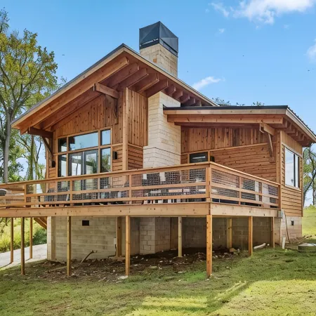 Twin Retreat Cabin #2, Hot Tub, Near Battlefield Golf Course & Shangri La Resort
