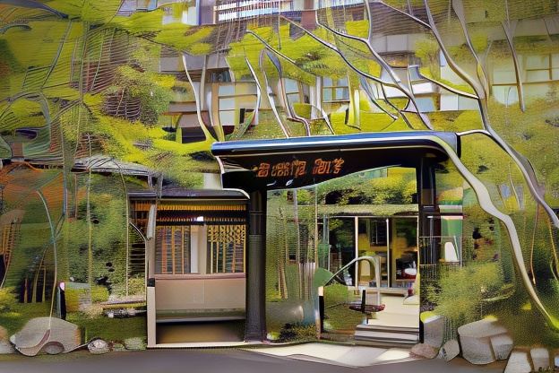 유메오이-소 화산 뷰