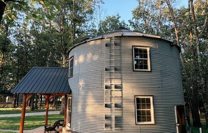 The Grainery is a cozy farm stay, nestled in the Ozark hills