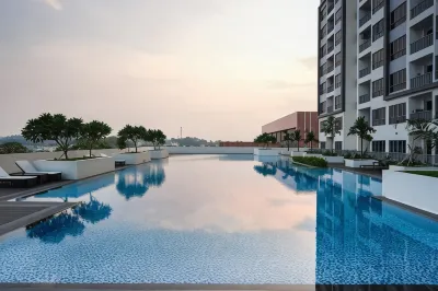 Apartemen 48 m² dengan 1 kamar tidur dan 1 kamar mandi pribadi di Batu Ampar Hotel di Batu Ampar