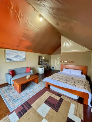 Seroja Hills Glamping Wonosobo - Mountain view