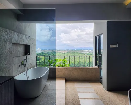 Bayu Marina -- Bathtub, 5 mins to Mid Valley #2pax by Cowidea 에이치에스비씨 주변 호텔