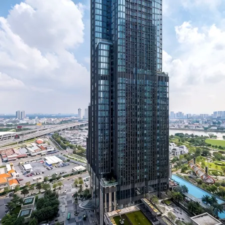 LANDMARK APARTMENTS in Vinhomes Central Park Отели рядом с достопримечательностью «Мост Тху Тхием»