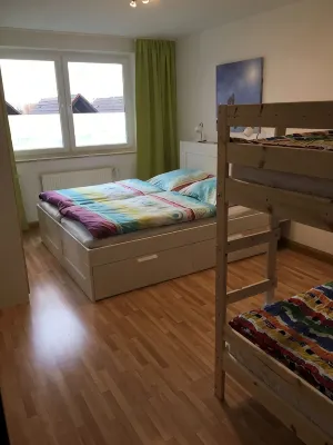 66m² apartment with ship view 4-6 persons bicycles/beach chair in Horumersiel /North Sea