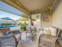 NEW! Cozy desert getaway with private backyard and seasonal pool! Hotels in New River