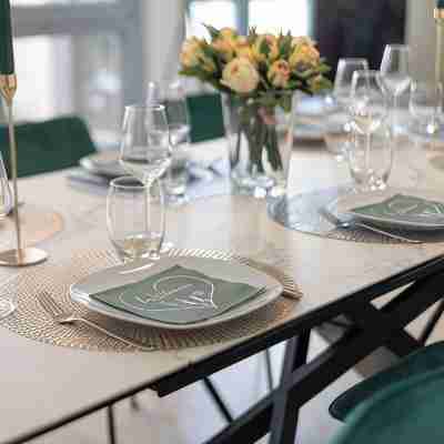 HELLOFLATS: Luxury Penthouse / Balcony / Parking / Center / Therme / MUC Airport Dining/Meeting Rooms