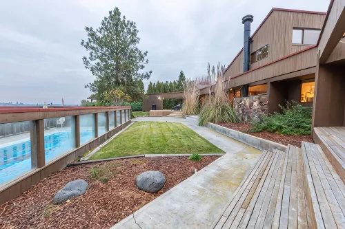 Stunning Mid-Century Inspired Lake House, Private Pool, Jet-ski & Boat Dock!