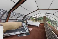 Lake front Glass house with Private Dock/Lake access/Kayak/Paddle board - Fitnessstudio