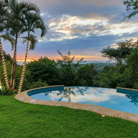 Newly Listed Marvelous Jungle Oasis with Ocean Views