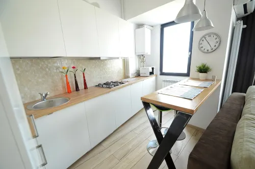 Uptown Residence Apartments - baignoire