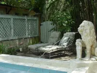 HISTORIC POOLSIDE RIVERFRONT CABANA WITH BOAT DOCK - WiFi