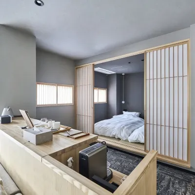 KITAMAE BASE Kaga Hashidate Отели рядом с достопримечательностью «Станция Kaga Onsen»