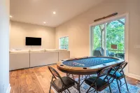 New four bedroom house with private dock on Lake James.